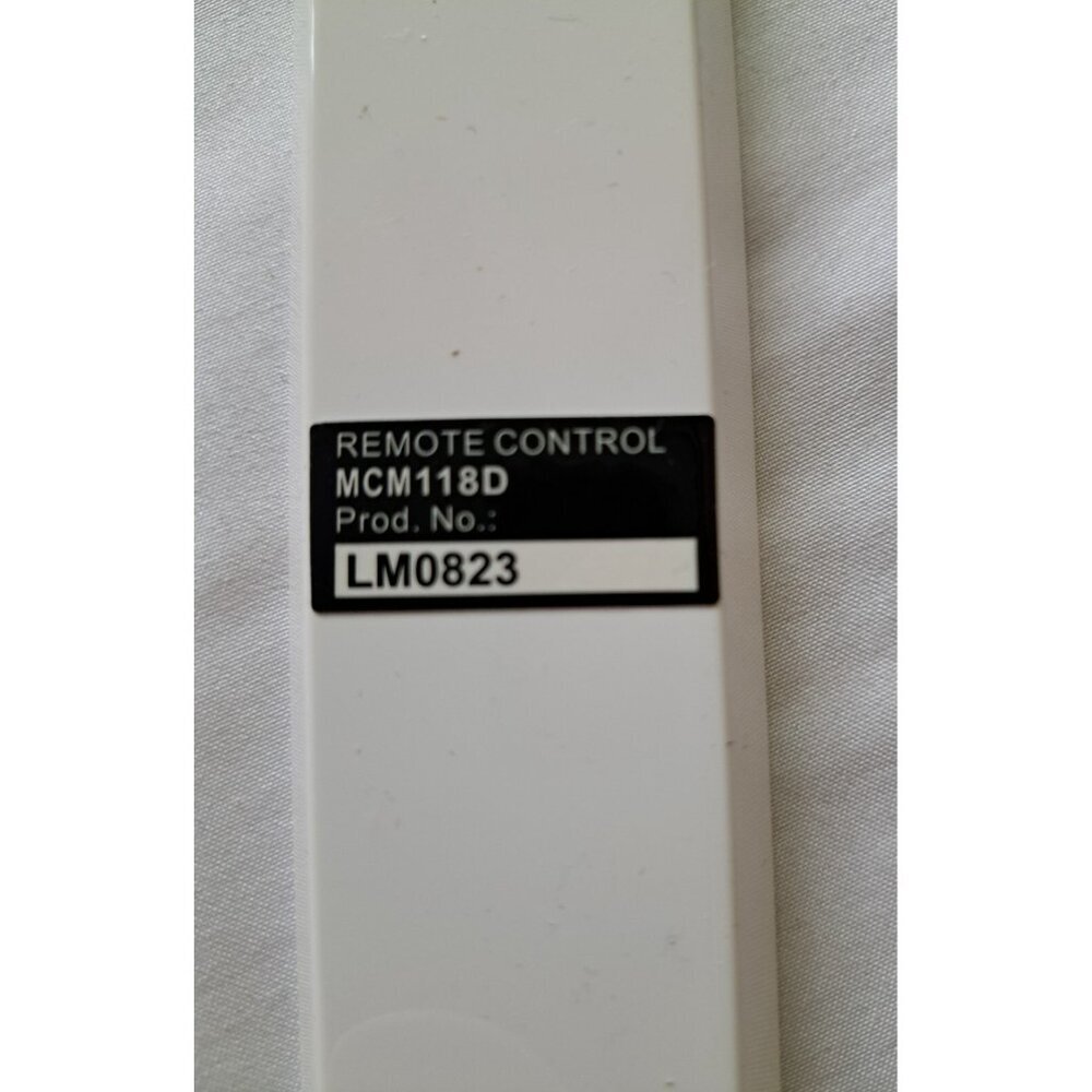 Philips MCM118D Micro Hi-Fi System Remote Control Gray Rectangular - Picture 3 of 4